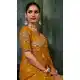 Yellow Georgette Embroidery Saree – 214551