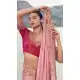 Pink Pure Tissue Embroidery Designer Saree – 214772