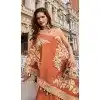 Buy Rust Crepe Beads Embroidery Palazzo Suit Plus Size – 214928