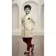 Gold Boys Indo Western Dress Jute Silk – 215029
