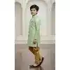 Green Jute Silk Boy Indo Western Outfit Shop Now 215033