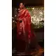 Red Traditional Banarasi Silk Saree with Weaving Work – 215112