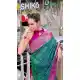 Rama Green Bandhani Soft Silk Saree – 215131