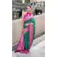 Rama Green Bandhani Soft Silk Saree – 215131