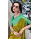 Yellow Soft Silk Bandhani Work Saree – 215132