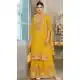 Yellow Chinon Embroidery Zari Pakistani Suit – 215267