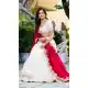 Off White Vichitra Embroidery Lehenga Choli - 215510