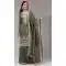Gold Crush Green Palazzo Suit for Women 215730