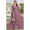 Buy Badami Georgette Pakistani Suit Plus Size - 215834