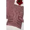 Buy Badami Georgette Pakistani Suit Plus Size - 215834