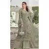 Buy Mehendi Georgette Pakistani Suit Plus Size - 215837