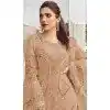Shop Peach Georgette Pakistani Suit Plus Size - 215838