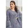Designer Purple Georgette Pakistani Suit Plus Size - 215841