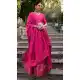Pink Pure Chanderi Lehenga Zari Work Choli Set - 215848