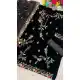 Black Velvet Pakistani Suit with Embroidery Work – 216075