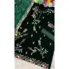 Shop Green Velvet Pakistani Suit Plus Size Women - 216078