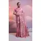 Pink Banarasi Silk Saree with Kanjivaram Weaving Work 216160