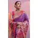 Purple Banarasi Silk Saree with Kanjivaram Work 216165
