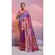 Purple Banarasi Silk Saree with Kanjivaram Work 216165