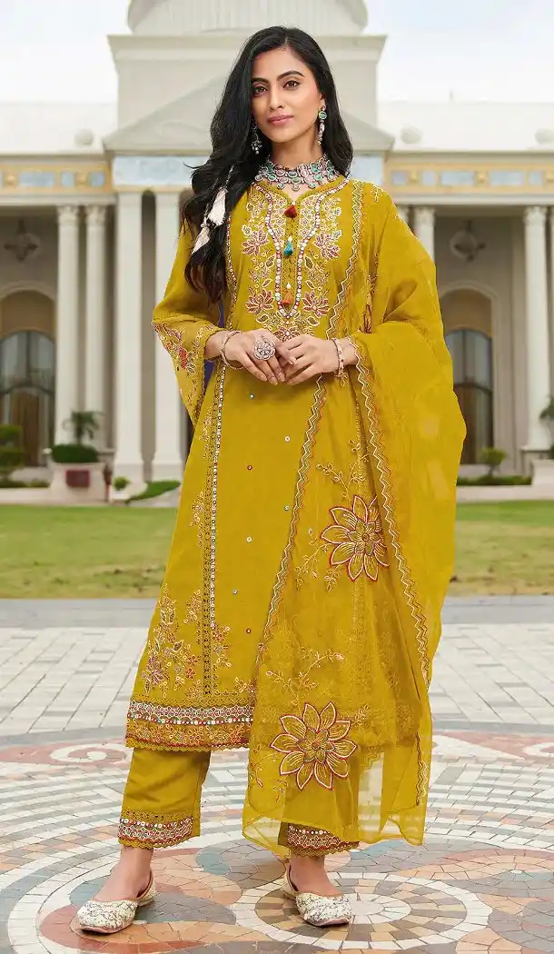 Indian Wear Salwar Kameez Pant Suits Pakistaanse plus size