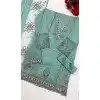 Shop Green Cotton Pakistani Suit for Plus Size Women - 216171