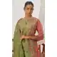 Multi Crush Silk Party Wear Suit – 216126