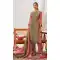 Multi Crush Silk Party Wear Suit – 216126