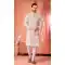 Men Kurta Pajama in Peach Banarasi Silk – 216412