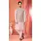 Men Kurta Pajama in Pink Banarasi Silk – 216420