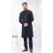 Men Kurta Pajama Navy Blue Banarasi Silk – 216424