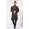 Men’s Black Banarasi Silk Kurta Pajama – 216431