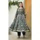 Green Digital Print Salwar Suit in Jam Silk – 216442