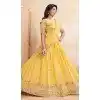 Shop Yellow Plus Size Lehenga Choli Embroidered - 216373
