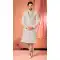 Off White Ethnic Silk Sherwani with Art Embroidery – 216573