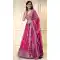 Pink Floral Organza Lehenga Choli with Embroidery – 216675