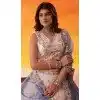 Buy Beige Tissue Designer Lehenga Choli in Plus Size - 216692