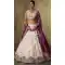 Beige Embroidered Tissue Lehenga Choli Designer Style – 216695