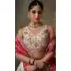 Designer Lehenga Choli Beige Tissue Embroidery Work – 216696