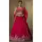 Designer Pink Georgette Lehenga Choli with Embroidery – 216699