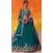 Georgette Teal Blue Designer Lehenga Choli Embroidered – 216700