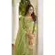 Multi Chinon Palazzo Suit Embroidered Work – 216738