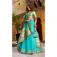 Sky Blue Paithani Silk Lehenga Zari Work – 216802