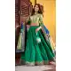 Rama Green Paithani Lehenga Embroidered – 216803