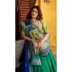 Rama Green Paithani Lehenga Embroidered – 216803