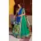 Rama Green Paithani Lehenga Embroidered – 216803