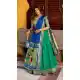 Rama Green Paithani Lehenga Embroidered – 216803