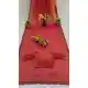 Fendy Silk Coral Pink Saree with Diamond Work – 216896