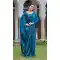 Fendy Silk Saree Teal Blue with Diamond Work – 216898