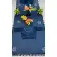 Fendy Silk Saree Teal Blue with Diamond Work – 216898
