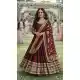 Maroon Embroidered Real Silk Anarkali Suit – 216996